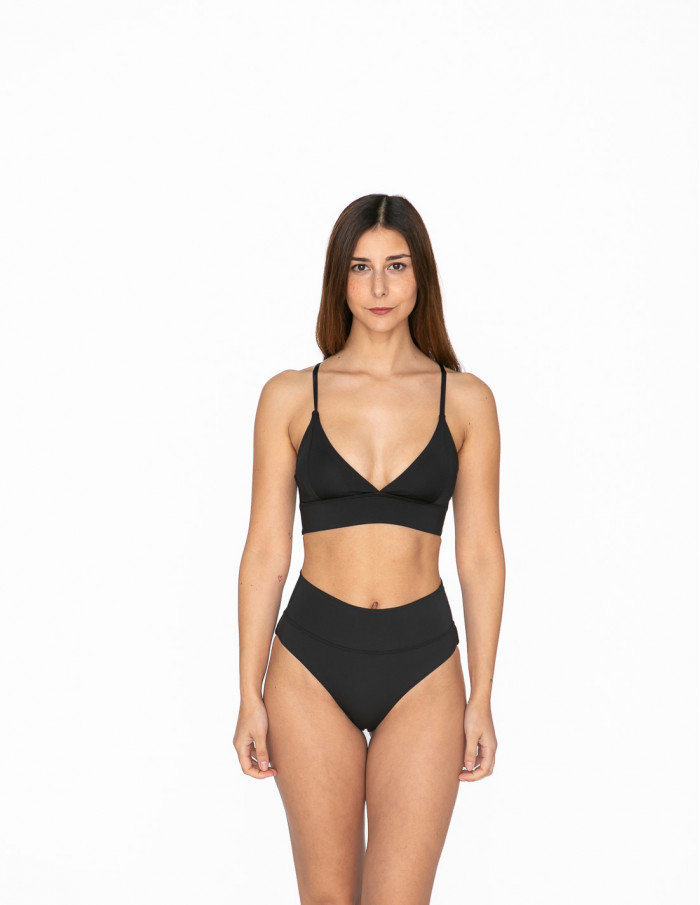 Comprar Top Bikini Alva Negro De Dedicated En Sommes Demode