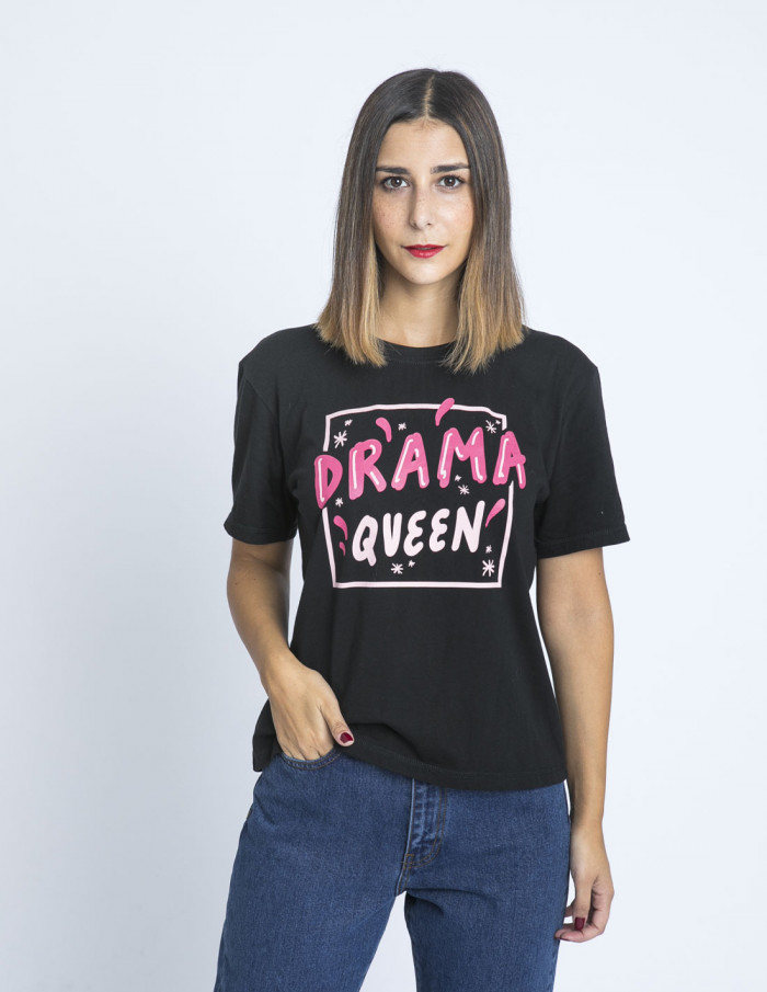 computadora Logro cigarro Comprar camiseta Drama Queen de Sommes Demode